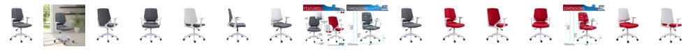RTA Products Techni Mobili Mid Back Chair
